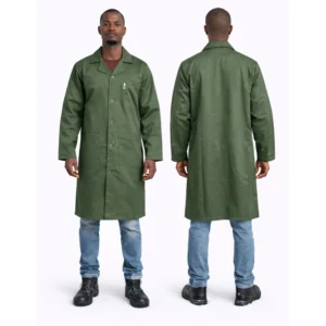 Acid Resistant Green Dust Coat