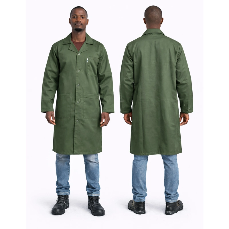 Acid Resistant Green Dust Coat